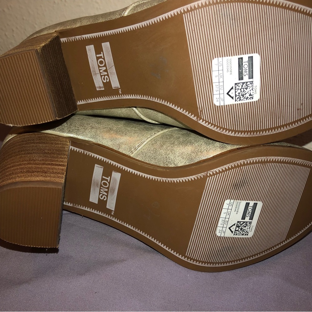 BRAND NEW TOMS HEELED BOOTS - Picture 5 of 6